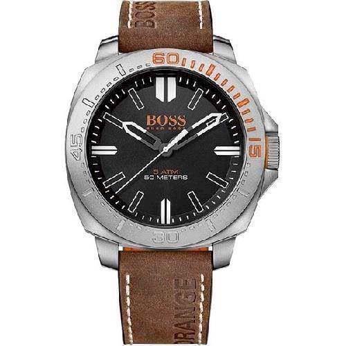 Image of Hugo Boss Orange Sao Paulo Sølv Quartz Herre ur, model 1513294